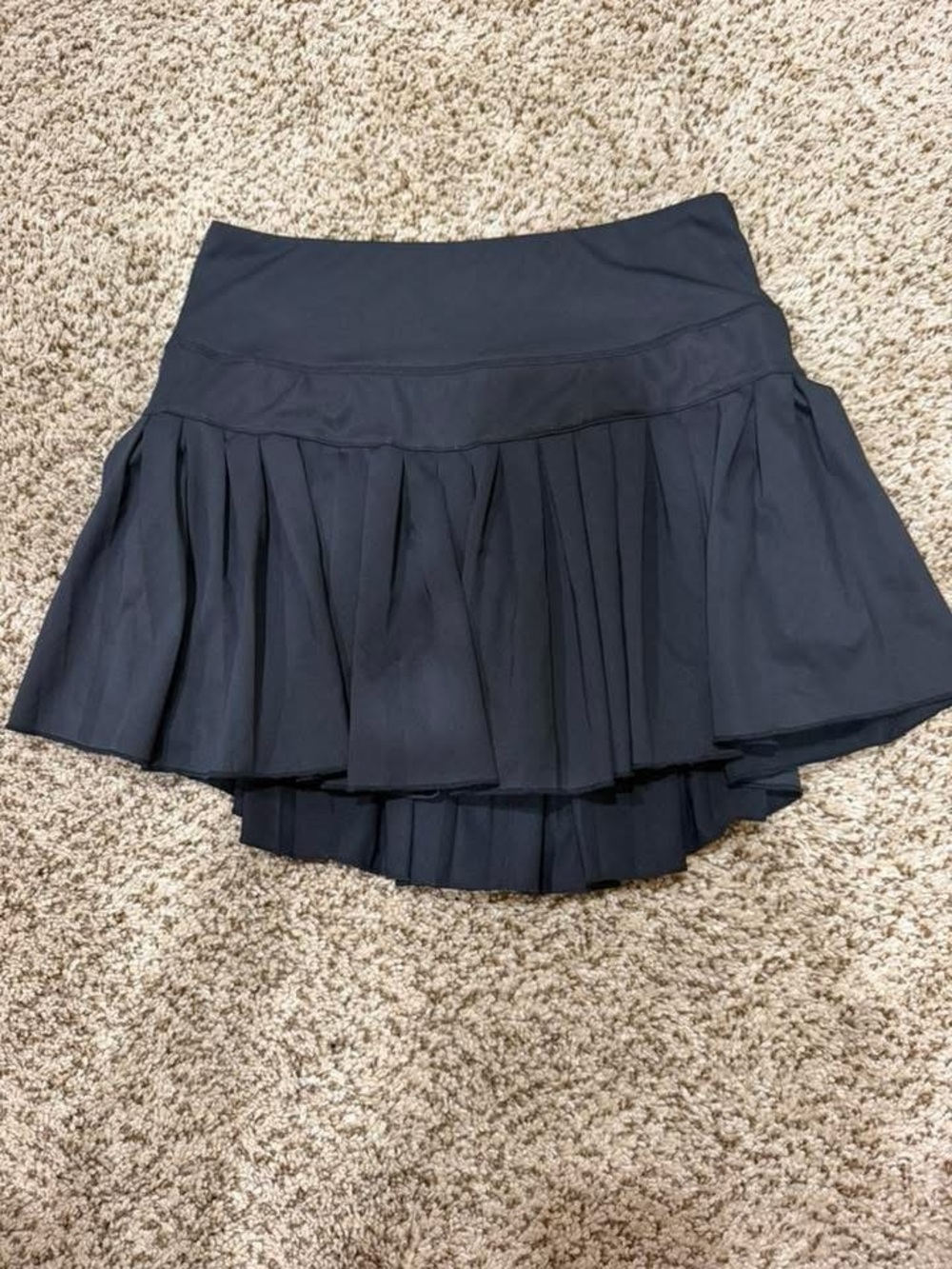 Amazon Black Pleated Athletic Skort
